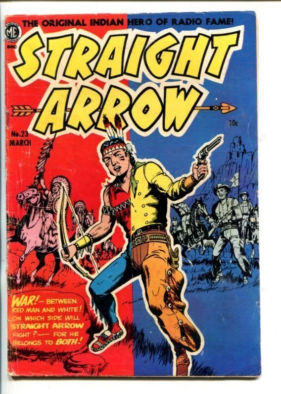 Straight Arrow--#23--1952--COMIC BOOK--ME--VG