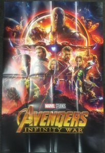 Avengers Infinity War movie poster measures 24 x 36