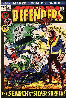 Defenders, The #2 GD ; Marvel | low grade comic October 1972 Silver Surfer