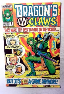 Dragon's Claws #1 (1988) Marvel Fragons 1st Print Comic Book