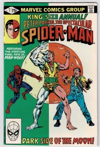 The Spectacular Spider-Man Annual #3 Direct Edition VF, (Man-Wolf on a rampage!)