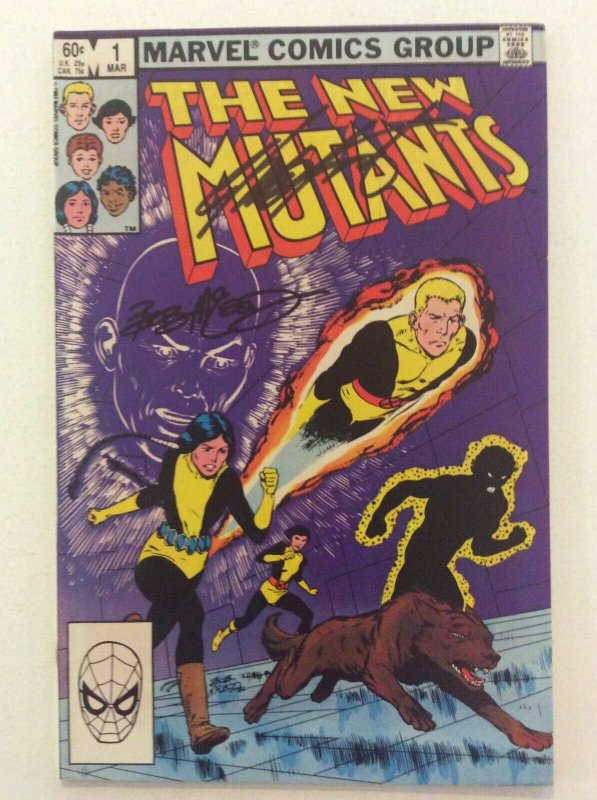 NEW MUTANTS #1 - Signed by Creators: Chris Claremont & Bob McLeod with COA