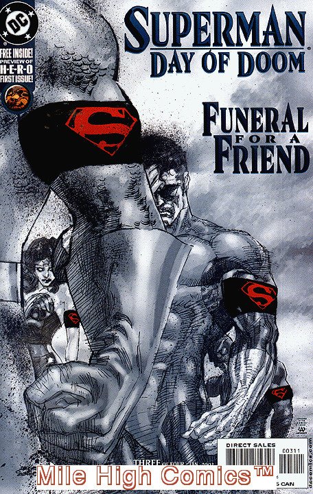 SUPERMAN: DAY OF DOOM (2002 Series) #3 Very Good Comics Book