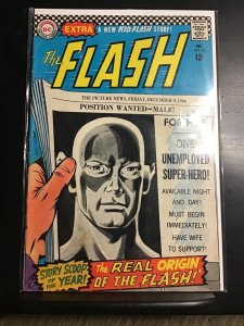 The Flash 167 DC Comics Origin of Flash Barry Allen Retold Silver Age 1967