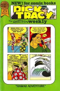 Dick Tracy Weekly #73 VF/NM ; Blackthorne | Hawaii Adventure