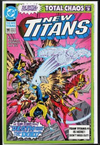 The New Titans #90 (1992) Deathstroke
