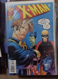 X-MAN # 27  1997 MARVEL DISNEY  AOA NATE GRAY BROTHERHOOD