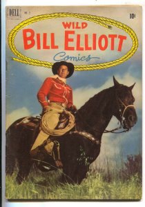 Wild Bill Elliott #2 1950-Dell-photo cover-female bondage panels-Robert Jenny... 