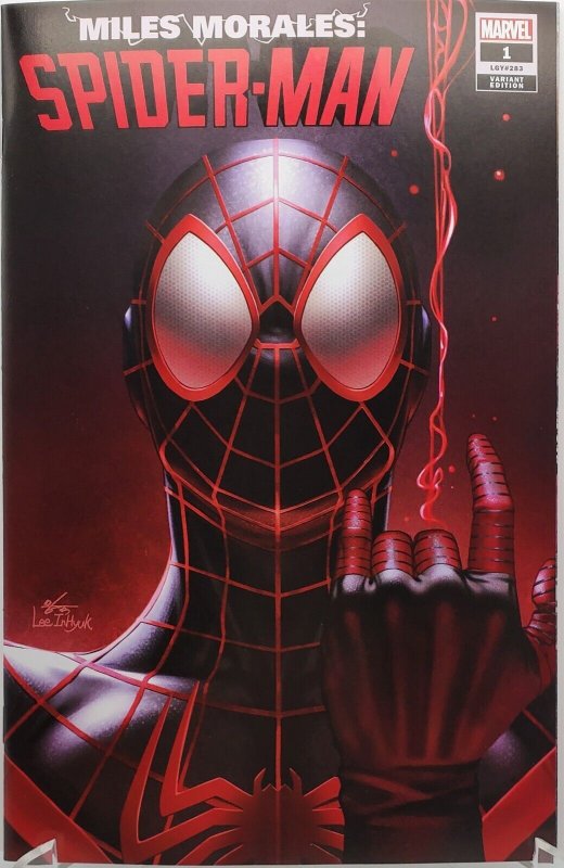 Miles Morales: Spider-Man #1 Variant with COA, 1st appearance of Raneem, NM/Mint