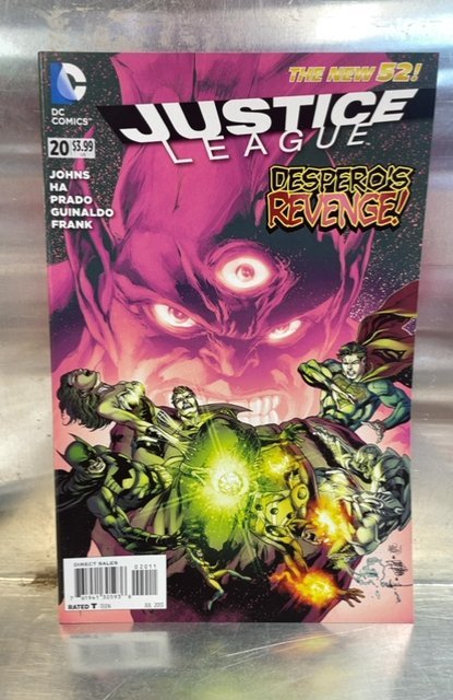 Justice League #20 2 cover lot