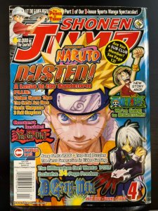 Shonen Jump #40 (Volume 4, Issue 4) April 2006 - Naruto cover (damaged)