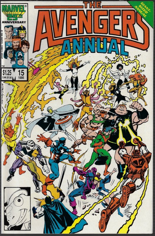 Avengers #15 Annual (Marvel, 1986) NM