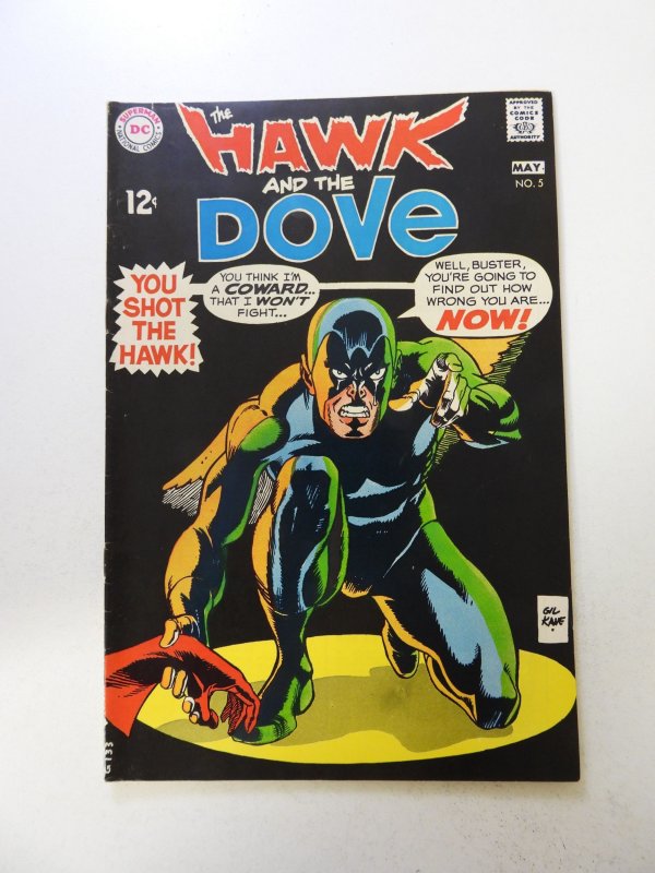 The Hawk and The Dove #5 (1969) FN/VF condition