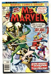Ms. Marvel #2 - 1977 - Marvel - VF+ - comic book