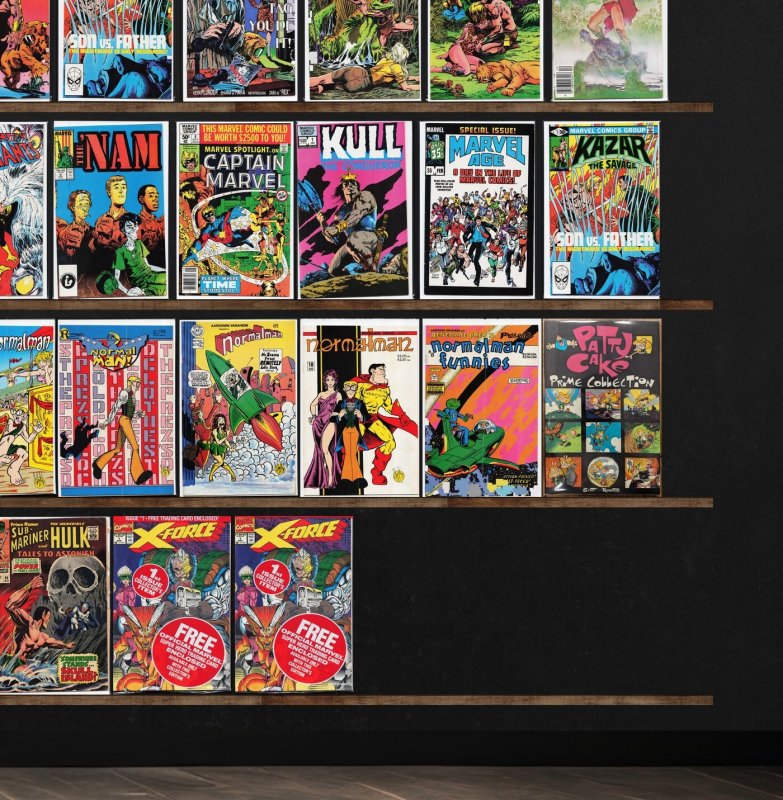 Huge Lot 140+ Comics with The &, Ka Zar The Savage, Nexus & More!