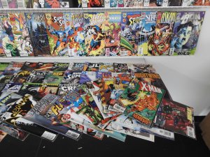 Huge Lot 190+ Comics W/ Spider-Man, Flash, Green Lantern+ Avg Fine Condition!!