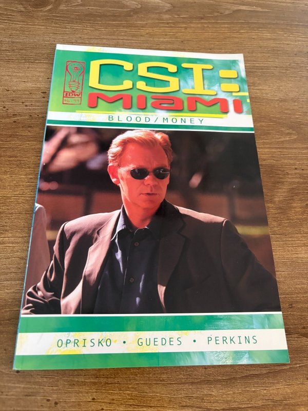 CSI: Miami Blood / Money IDW Comic Book 2 J369