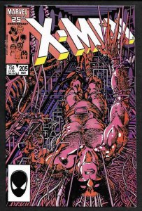 X-MEN #205- NM- BARRY WINDSOR SMITH !!!- MARVEL 1988