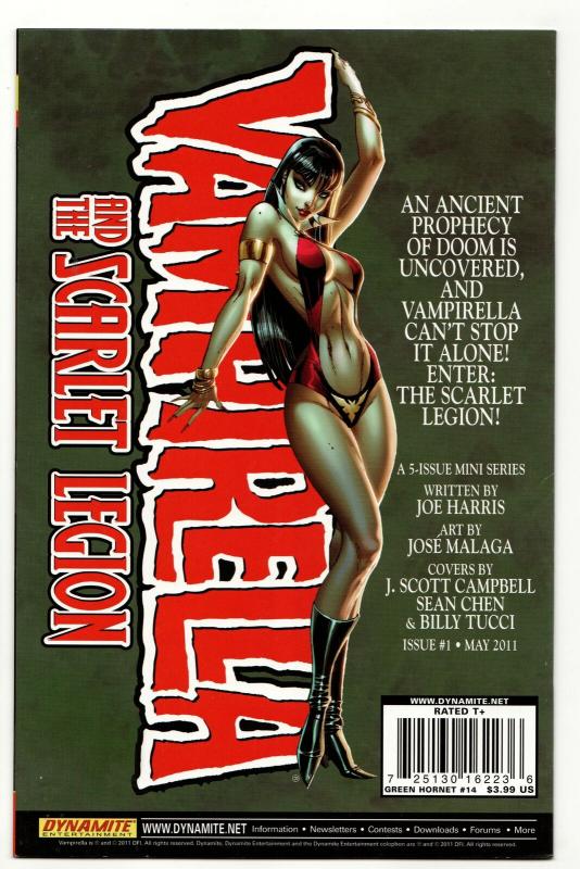 Green Hornet #14 Alex Ross Variant (Dynamite, 2011) VF/NM
