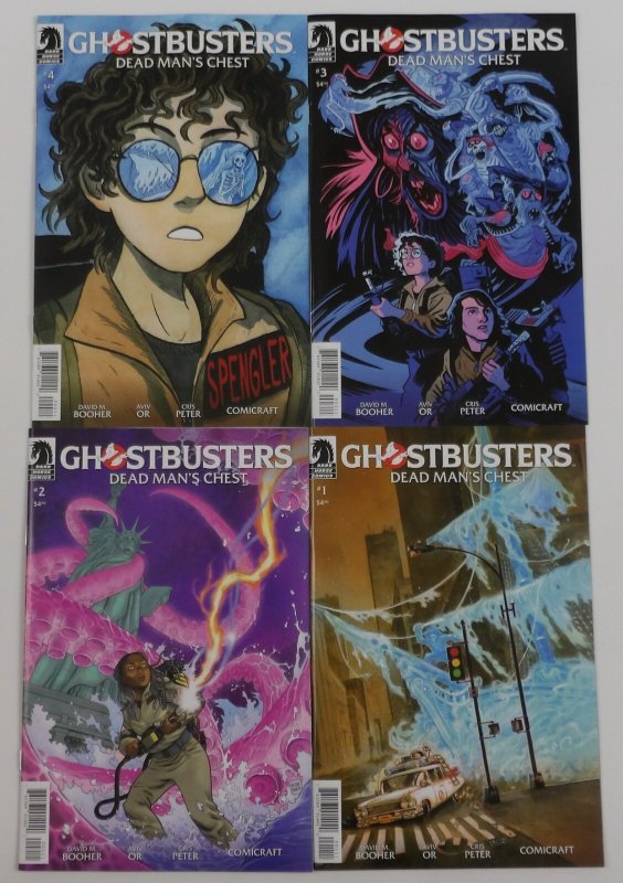 Ghostbusters: Dead Man's Chest #1-4 VF/NM full set David M. Booher ; Dark Horse