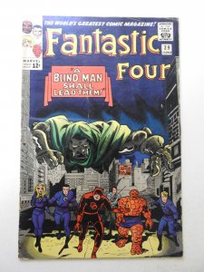 Fantastic Four #39 (1965) VG- Condition moisture stain, rust on staples