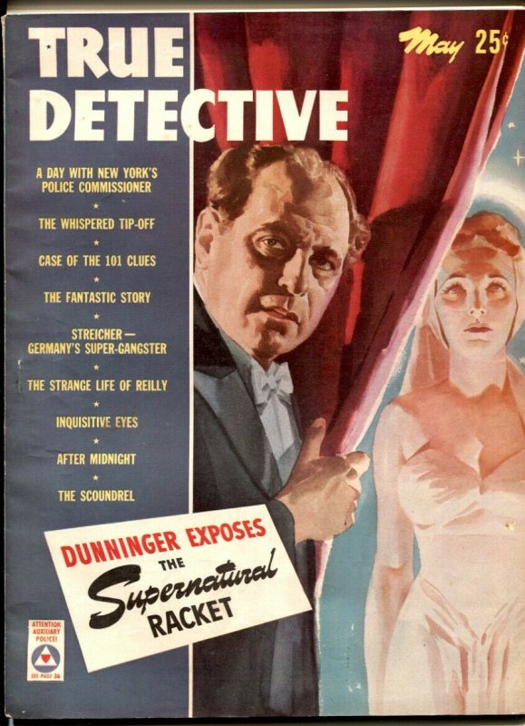 True Detective Magazine May 1943- Julius Streicher
