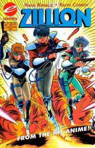 Zillion #4 VF ; Eternity | Last Issue