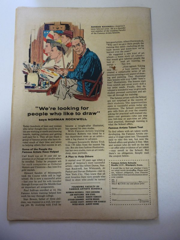 Sgt. Fury #31 (1966) VG- Condition 1/2 tear fc, tape pull bc