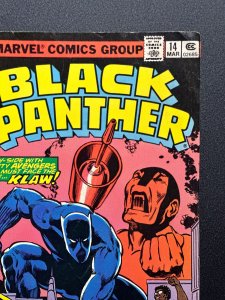 Black Panther #14 (1979) Newsstand [KEY]- 1st Art by Bill Sienkiewicz - FN+