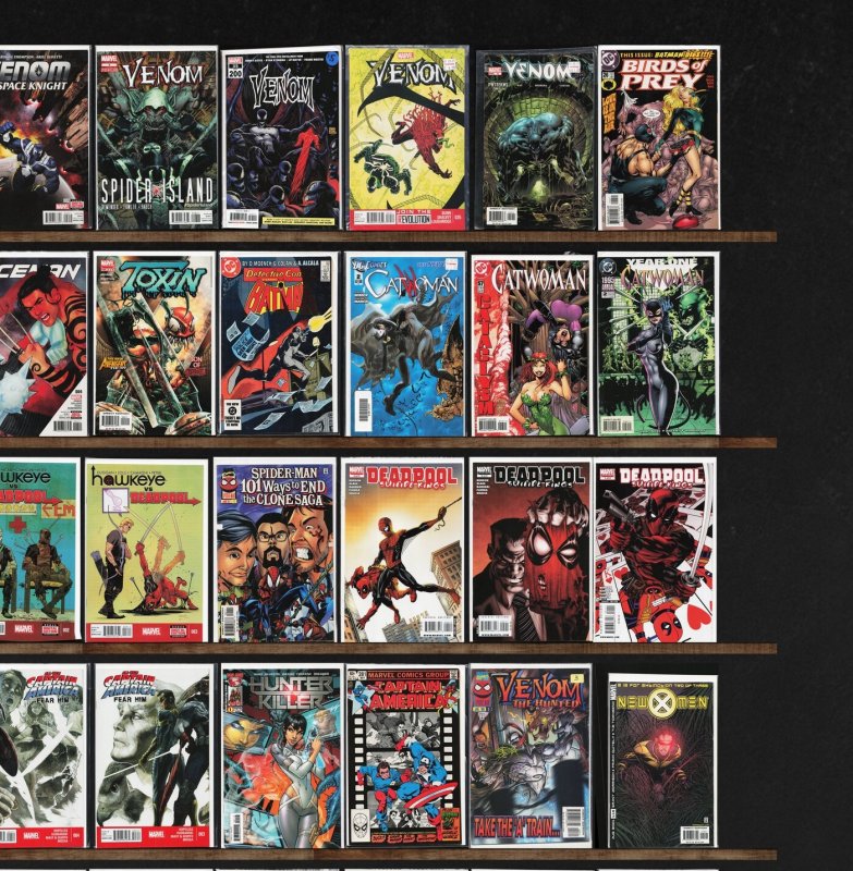 Huge Lot 140+ Comics with Harley Quinn, Venom, Venom: Space Knight & More!
