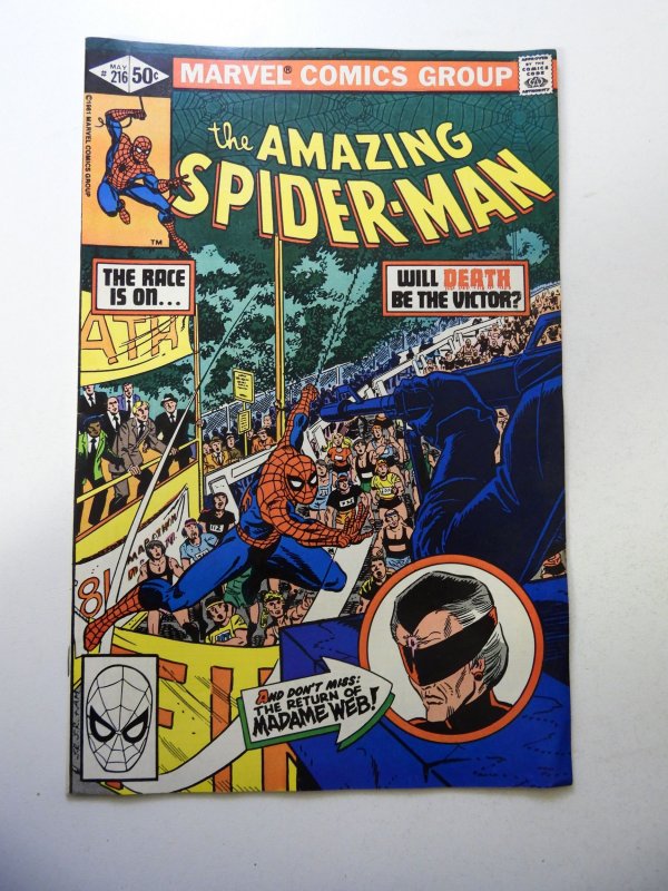 The Amazing Spider-Man #216 (1981) FN Condition