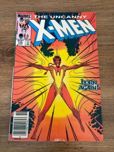 Uncanny X-Men # 199 VF- Marvel Comic Book Wolverine Storm Beast Rogue 4 J302