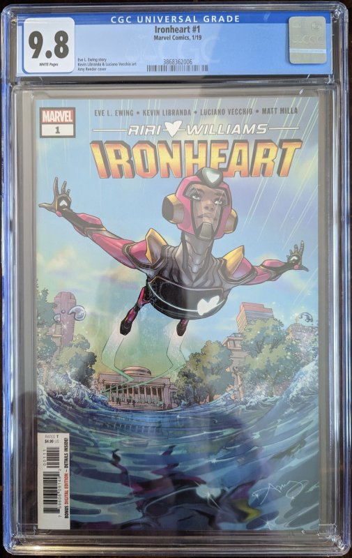 Ironheart #1 (2019) CGC 9.8