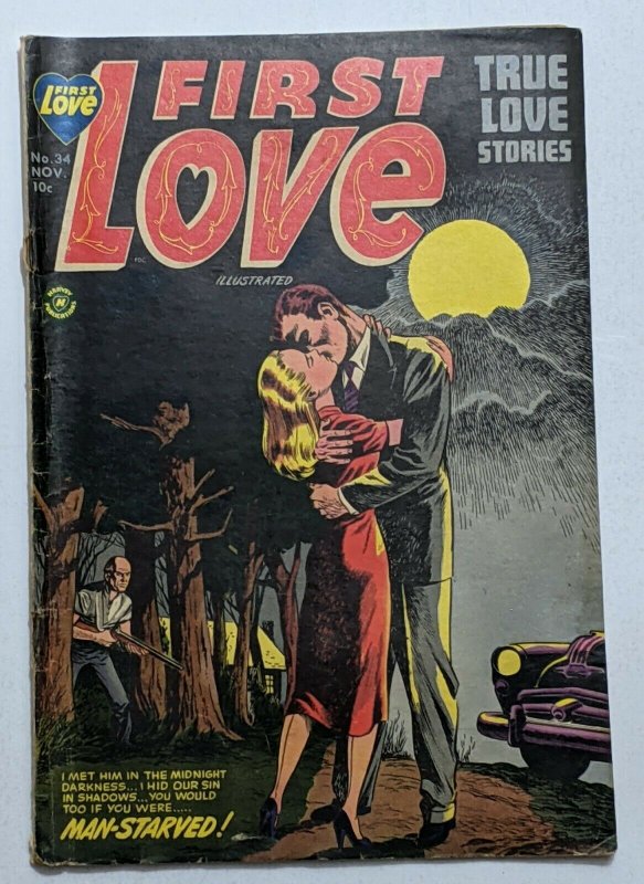 First Love #34 (Nov 1953, Harvey) VG- 3.5 