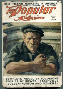 Popular Pulp Magazine December 7 1920-Theodore Seixas Solomons-Edgar Wallace