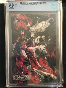 Hellwitch vs. Lady Death: Wargasm #1 9.8 CBCS Infinityverse Prehistoric V ltd 40