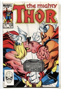 Thor #338--1983--Marvel--Beta Ray Bill origin--comic book