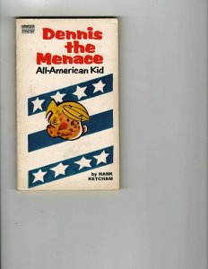 5 Dennis the Menace Books Wanted Household Hurricane Busybody American + JK17