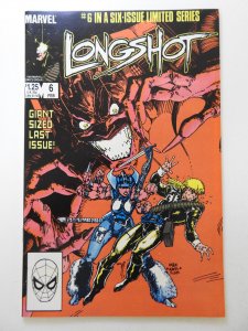 Longshot #6 Direct Edition (1986) Adams Art! Beautiful VF-NM Condition!