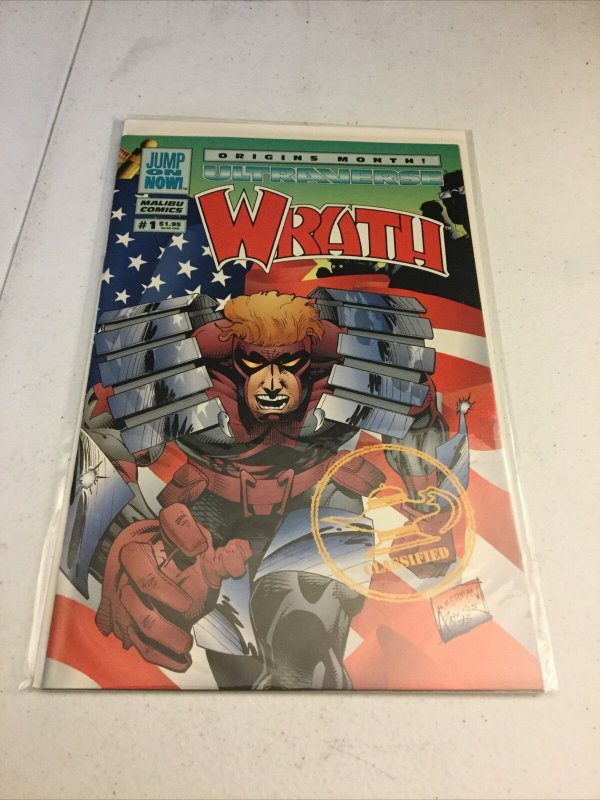 Wrath 1 Nm Near Mint Malibu Comics