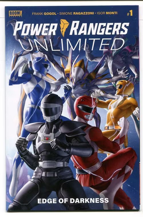 POWER RANGERS UNLTD EDGE DARKNESS (2021 BOOM!) #1 VARIANT COVER B