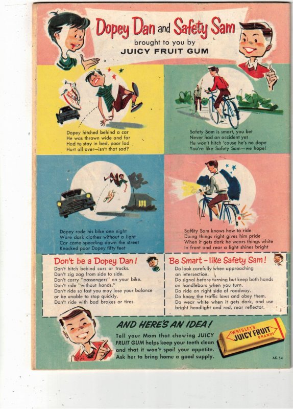 Walt Disney's Comics and Stories #190 (1956) Barks Art! Mid-Grade FN Mic...