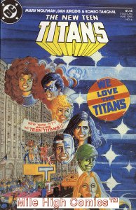 TEEN TITANS, BAXTER (NEW TEEN TITANS) (1984 Series) #6 Very Fine Comics Book