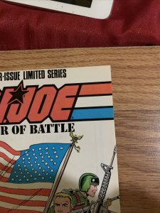 VINTAGE The G.I. Joe Order of Battle #1 Marvel Comics 1986 