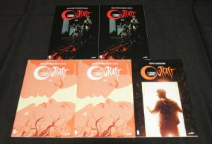 OUTCAST COMIC SET/LOT 5PC