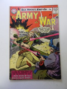 Our Army at War #145 (1964) VG condition subscription crease