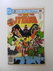 The New Teen Titans #1 (1980) VG+ condition rusty staples
