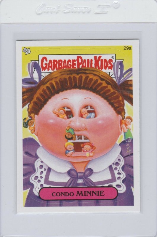 Garbage Pail Kids Condo Minnie 29a GPK 2014 Series 1 trading card sticker