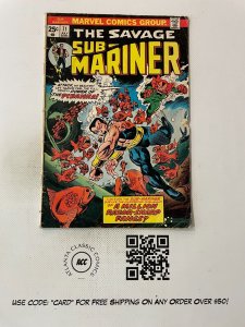 Prince Namor The Sub-Mariner # 71 VG Marvel Comic Book Avengers Hulk 10 SM14