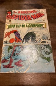 The Amazing Spider-Man #29 (1965)never step on a scorpion see description